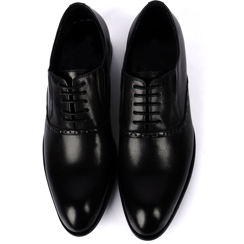 Ferragamo Caesy Men Black Oxfords Shoes