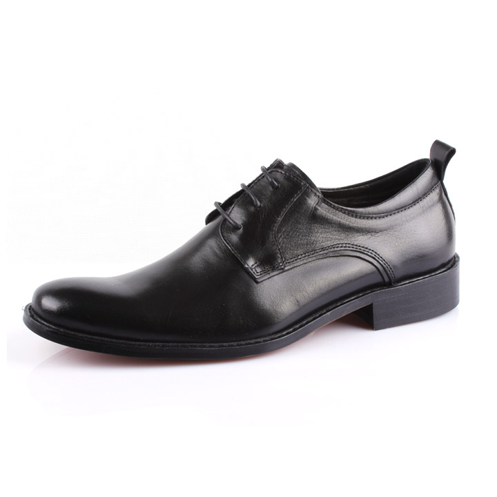Ferragamo Farone Lace-up Oxford Men Shoes Black
