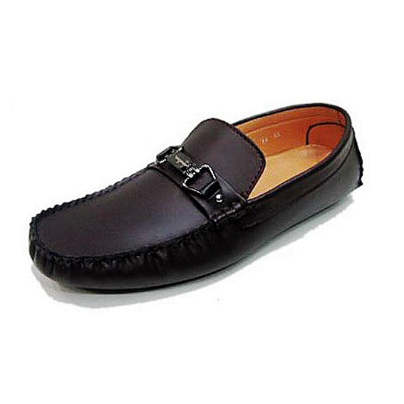 Ferragamo Loafers Men Shoes Leather Brown