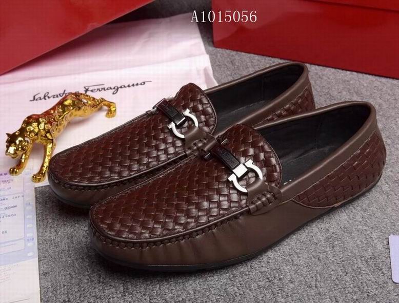 men Ferragamo brown casual shoes 125