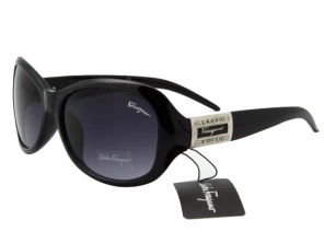 Ferragamo Dark Navy Gradient Lens Sunglasses Discount