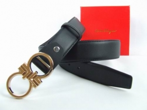 Ferragamo Belts Reversible Logo Men Vogue Black Gold Outlet Online