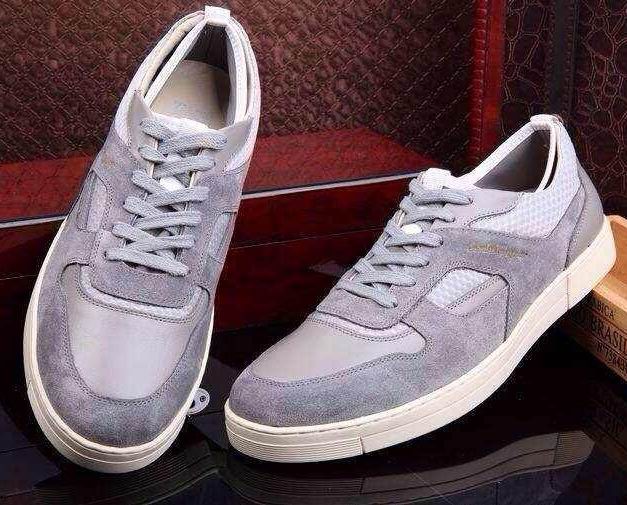 Ferragamo Low Top Sneaker Grey For Men