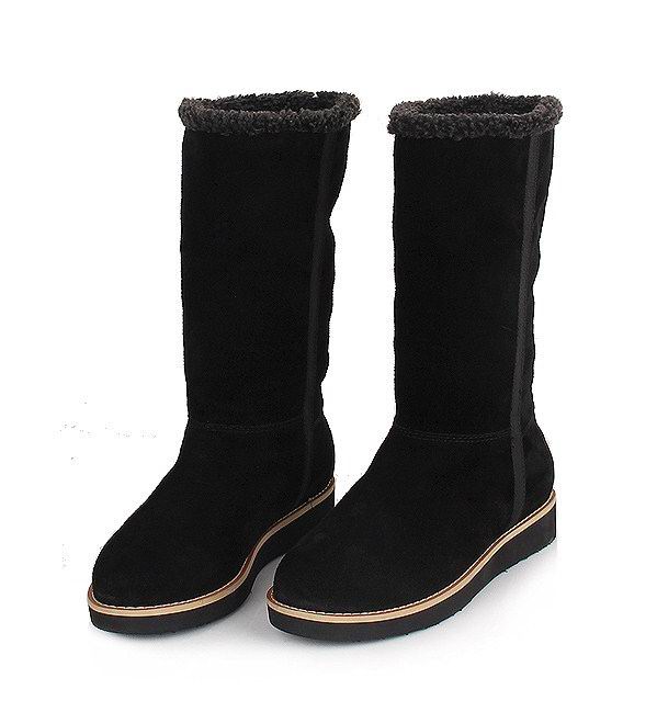 Ferragamo Suede Boots Black for Women