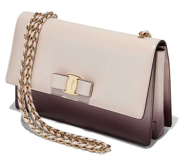 Salvatore Ferragamo Women Medium Ombre Vara Flap Bag Sale Online