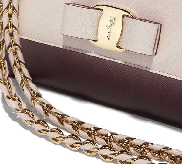 Salvatore Ferragamo Women Medium Ombre Vara Flap Bag Sale Online