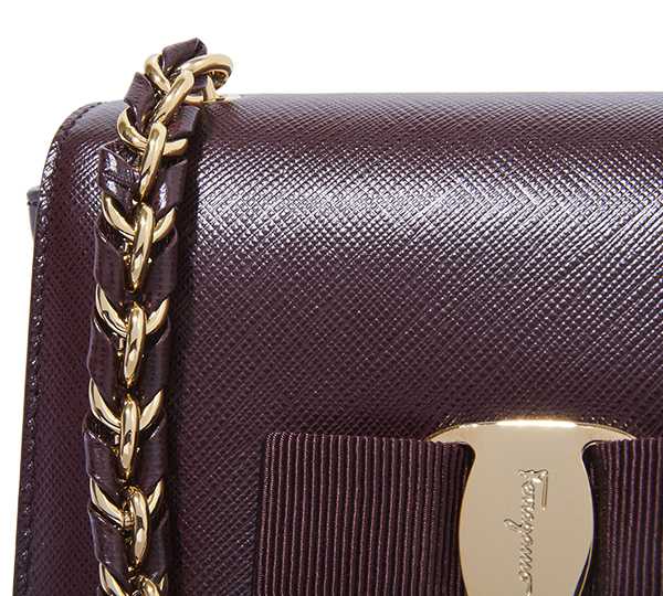 Salvatore Ferragamo Women Mini Vara Flap Bag Sale Online